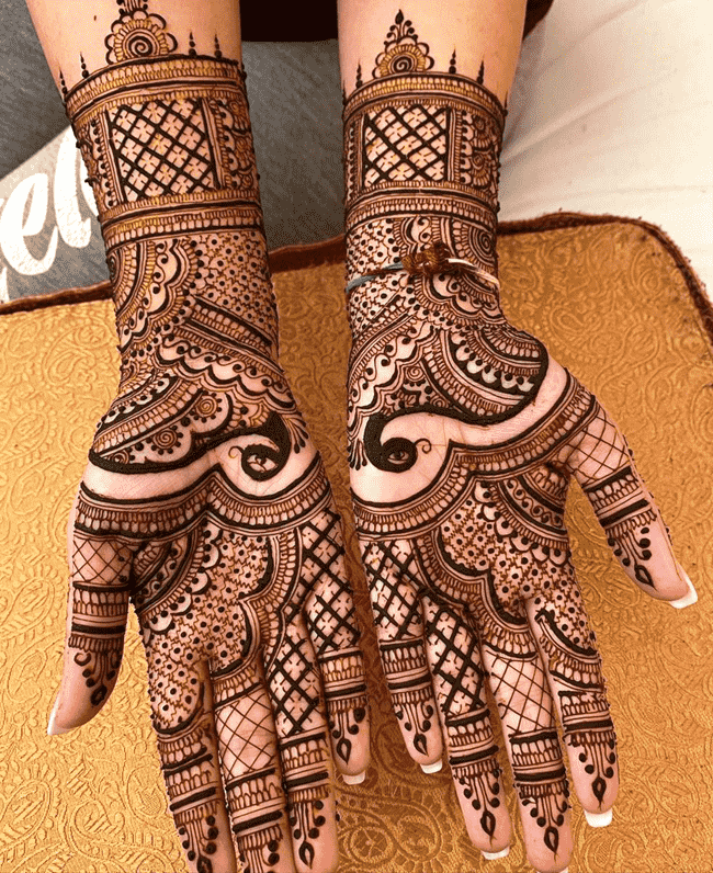 Ravishing Sukkur Henna Design