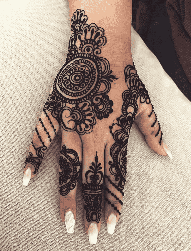 Splendid Sukkur Henna Design