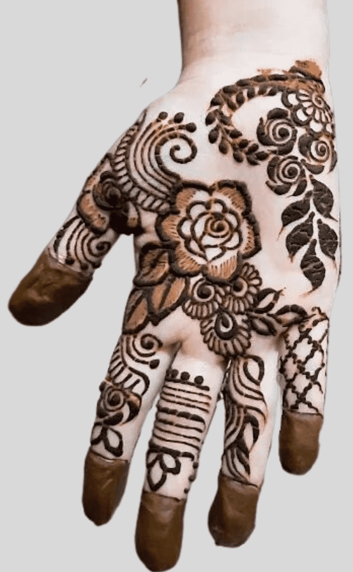 Charming Switzerland Henna Design