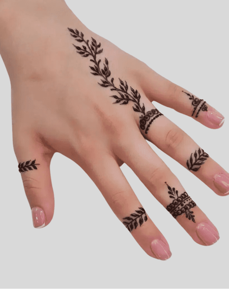 Pleasing Switzerland Henna Design