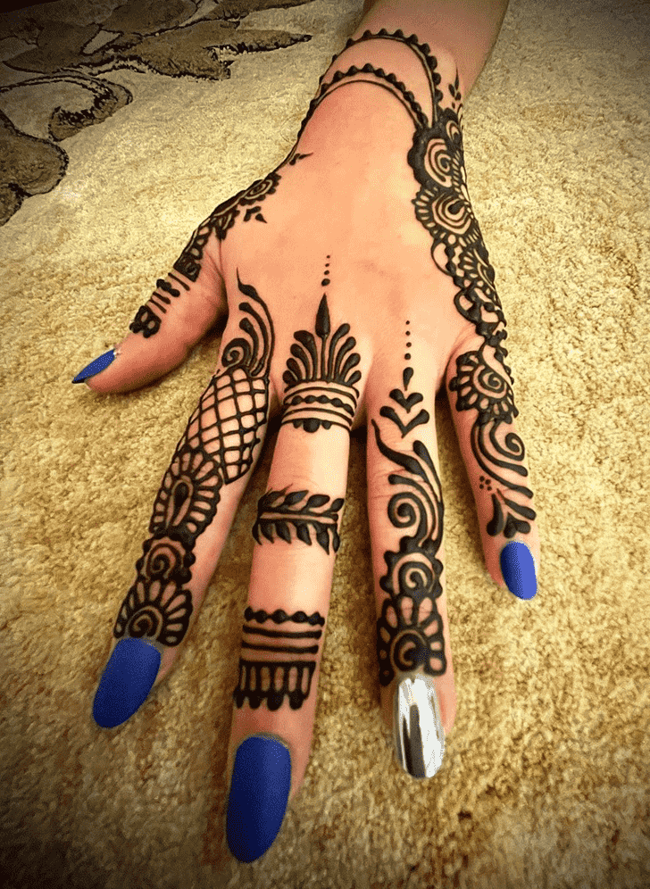 Delicate Sydney Henna Design