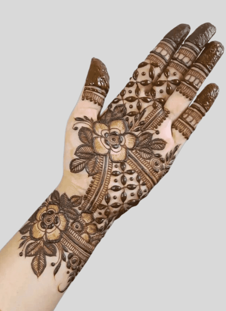 Angelic Tattoo Henna Design