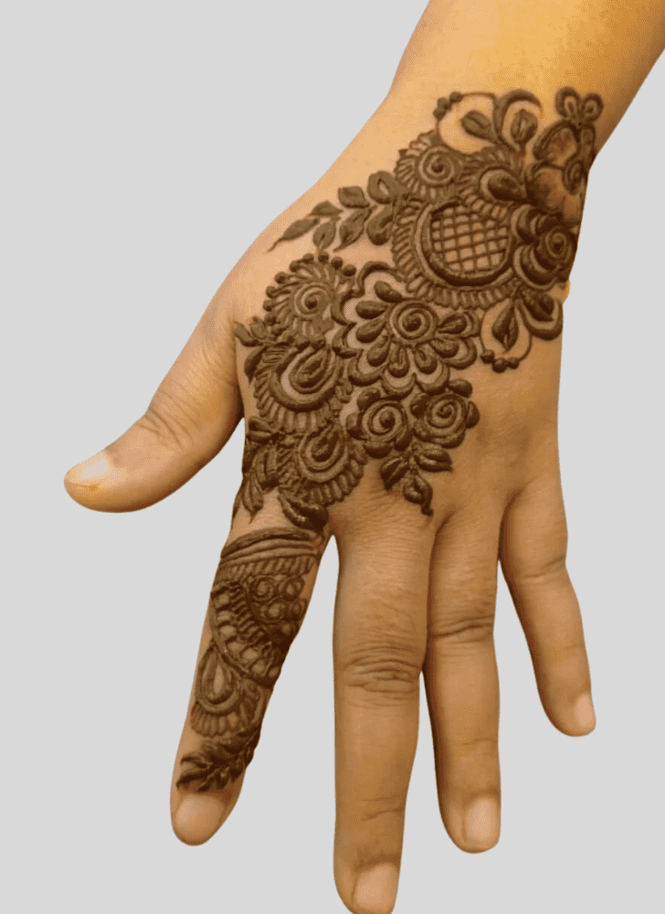 Arm Tattoo Henna Design