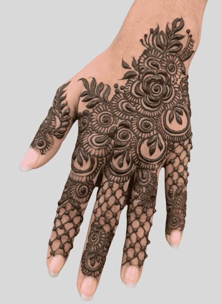Dazzling Tattoo Henna Design