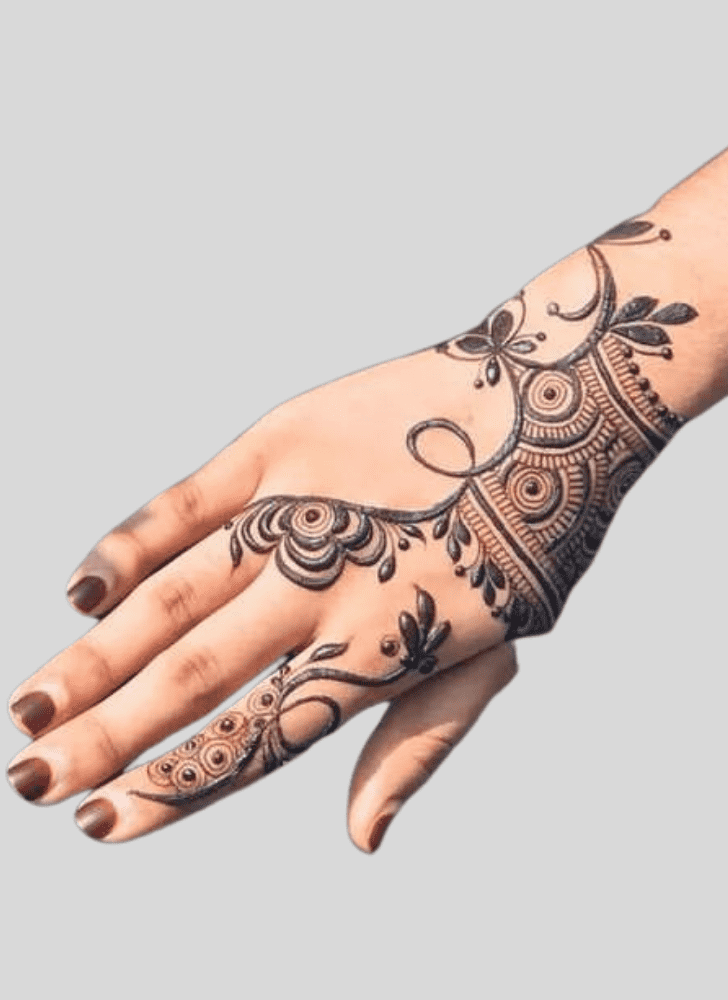 Pleasing Tattoo Henna Design