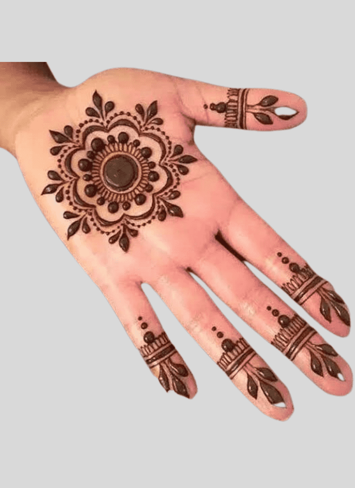 Pretty Tattoo Henna Design