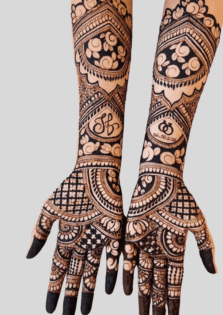 Angelic Teej Special Henna Design