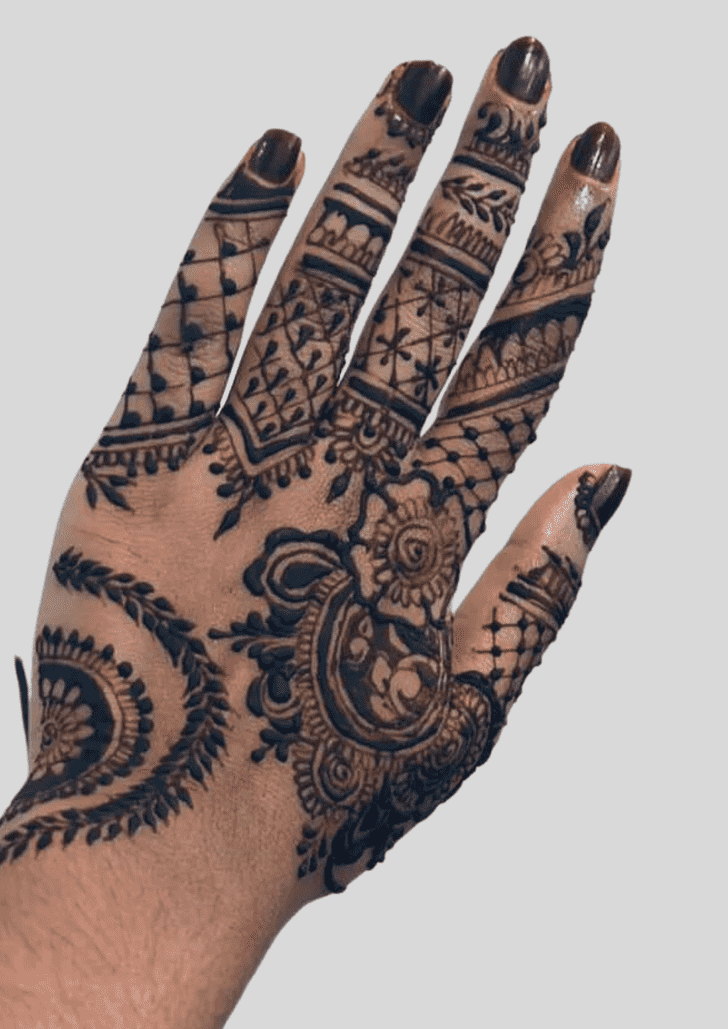 Appealing Teej Special Henna Design