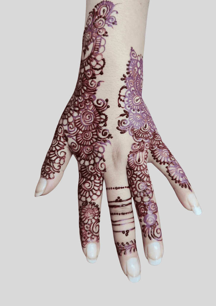 Bewitching Teej Special Henna Design