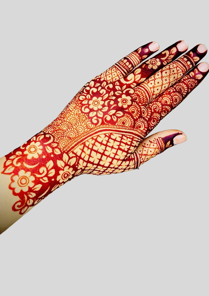 Arm Teej Special Henna Design