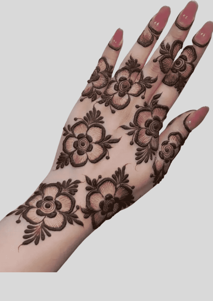 Dazzling Teej Special Henna Design