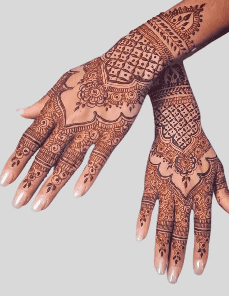 Excellent Teej Special Henna Design