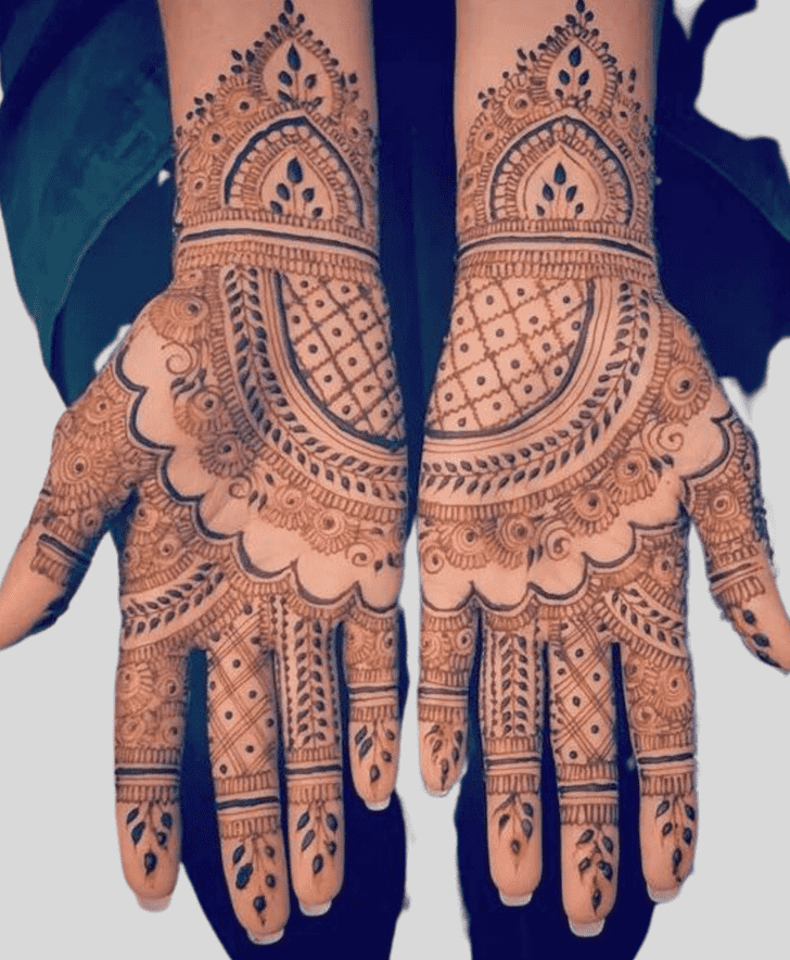 Exquisite Teej Special Henna Design