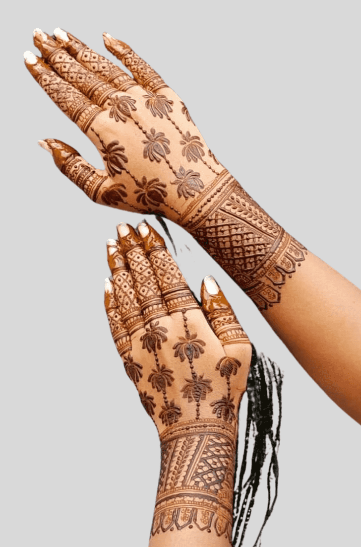 Fascinating Teej Special Henna Design