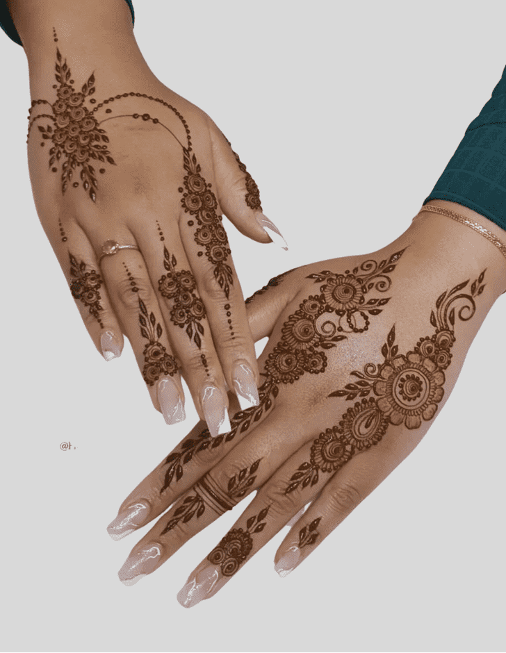 Fetching Teej Special Henna Design