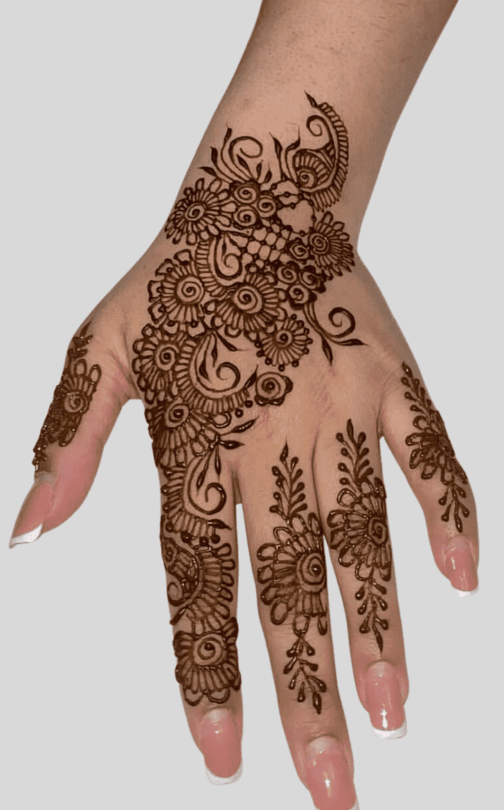 Grand Teej Special Henna Design