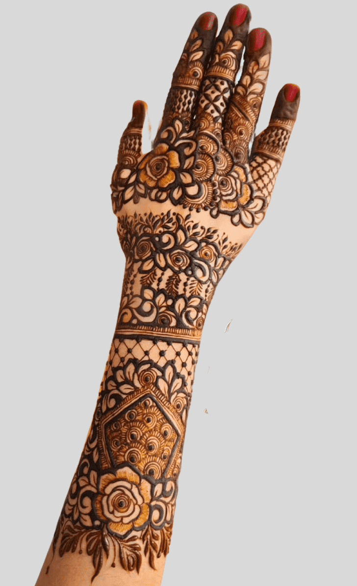 Awesome Teej Special Henna Design