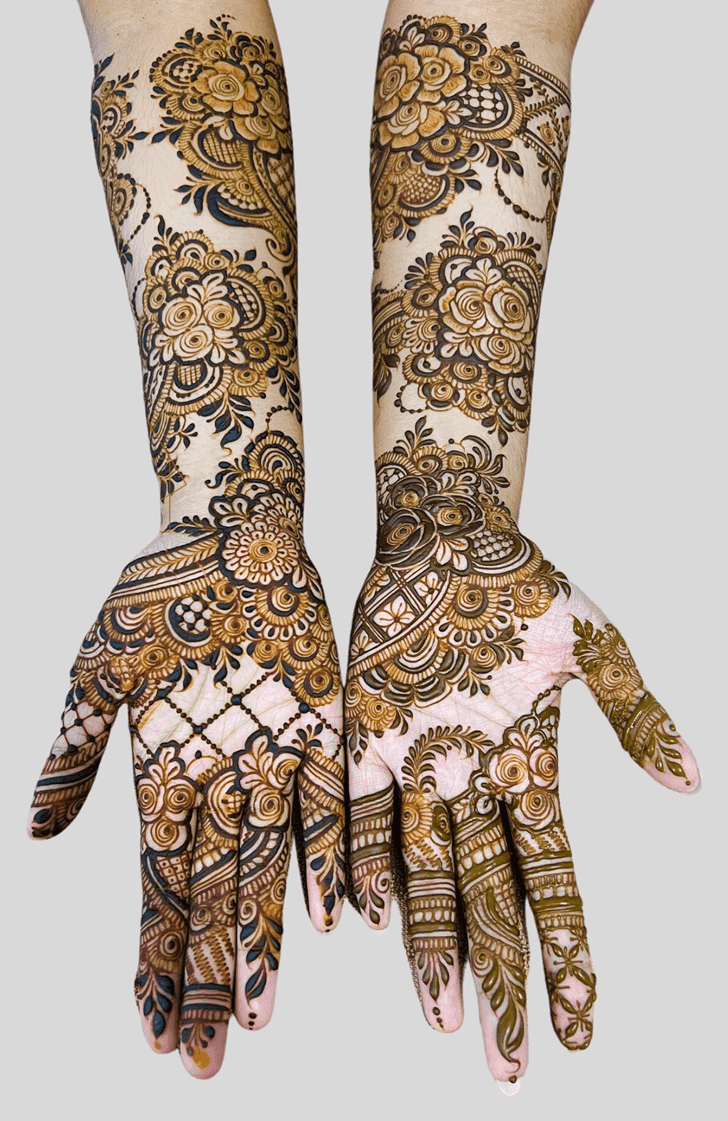 Pretty Teej Special Henna Design
