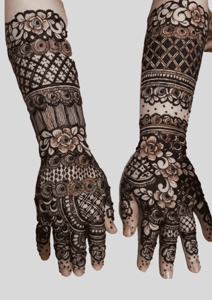Stunning Teej Special Henna Design