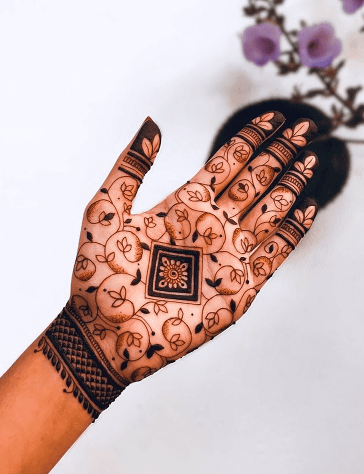 Arm Texas Henna Design