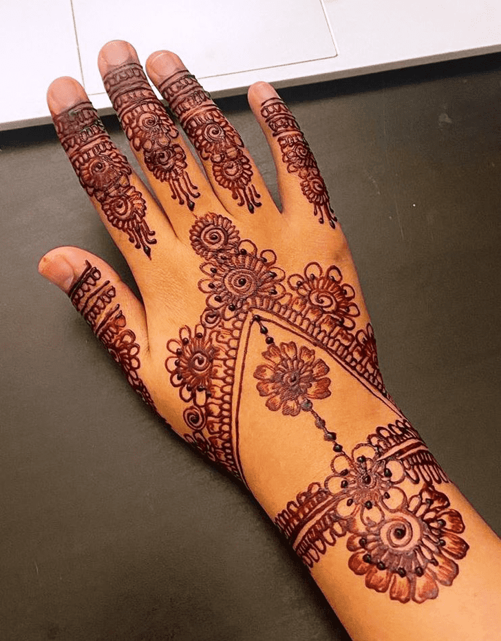 Ravishing Texas Henna Design