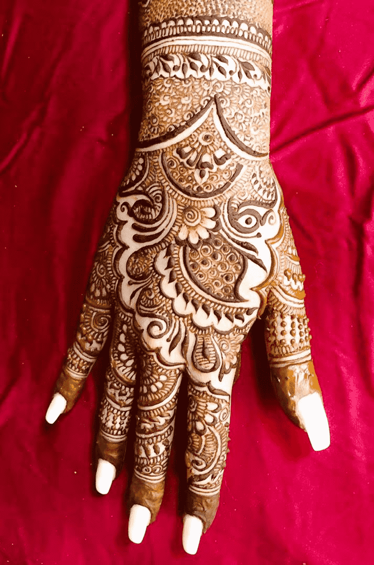 Delightful Thiruvananthapuram Henna Design