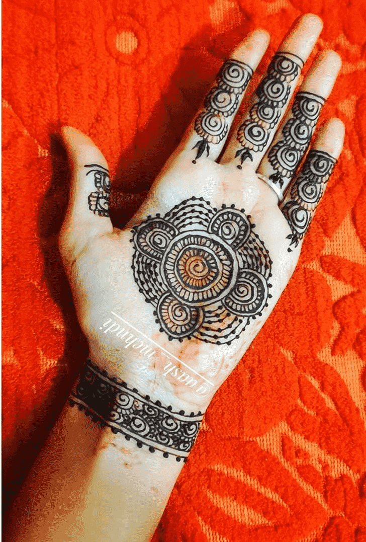 Ravishing Tikki Henna Design