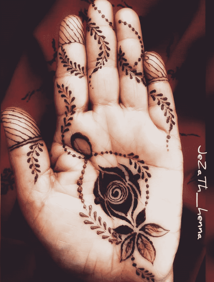 Bewitching Tiruchirappalli Henna Design