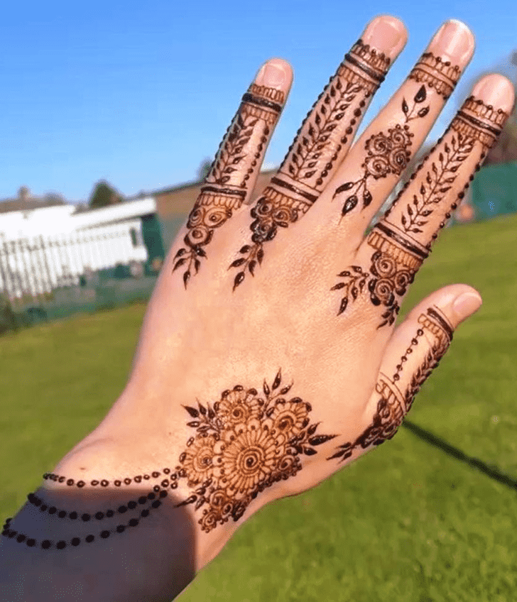 Delightful Trending Henna Design