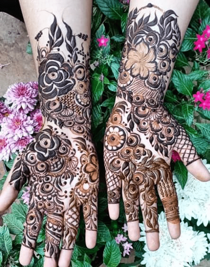 Arm Trending Henna Design