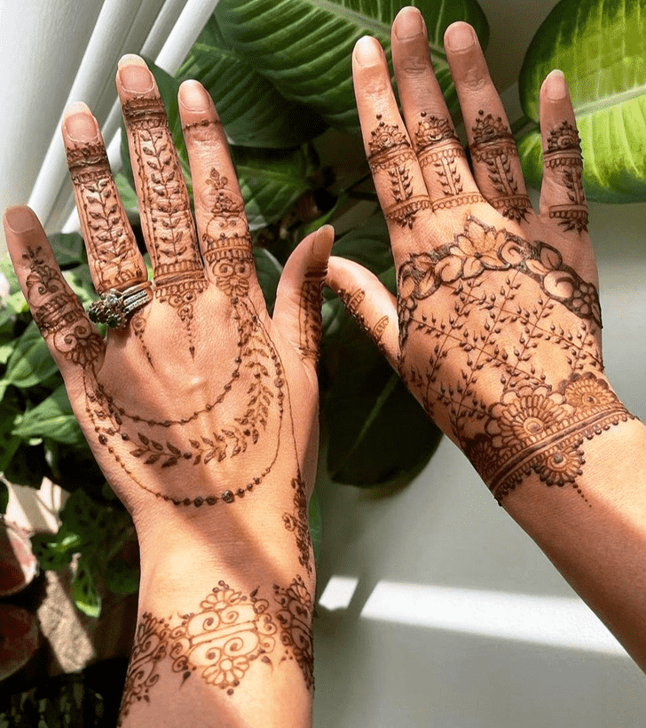 Exquisite Trending Henna Design