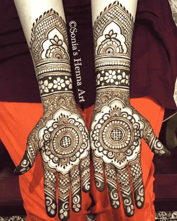 Alluring Turkish Henna design