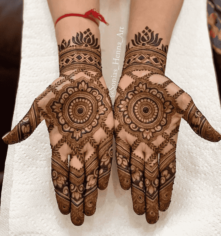 Ideal Turkish Henna design
