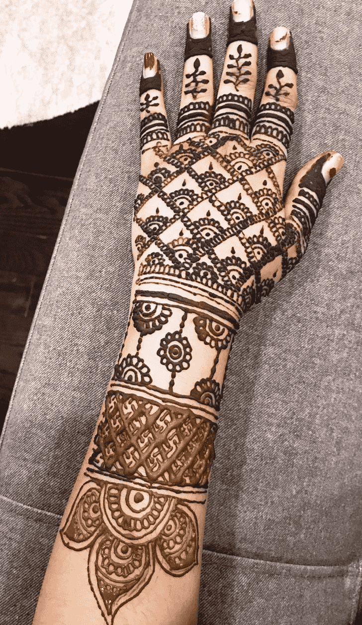 Angelic Udaipur Henna Design