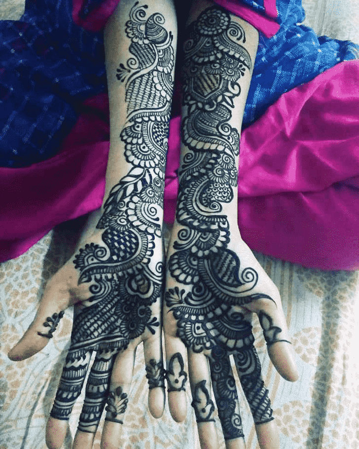 Arm Udaipur Henna Design