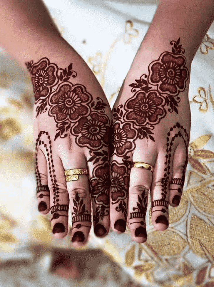 Enticing Udaipur Henna Design