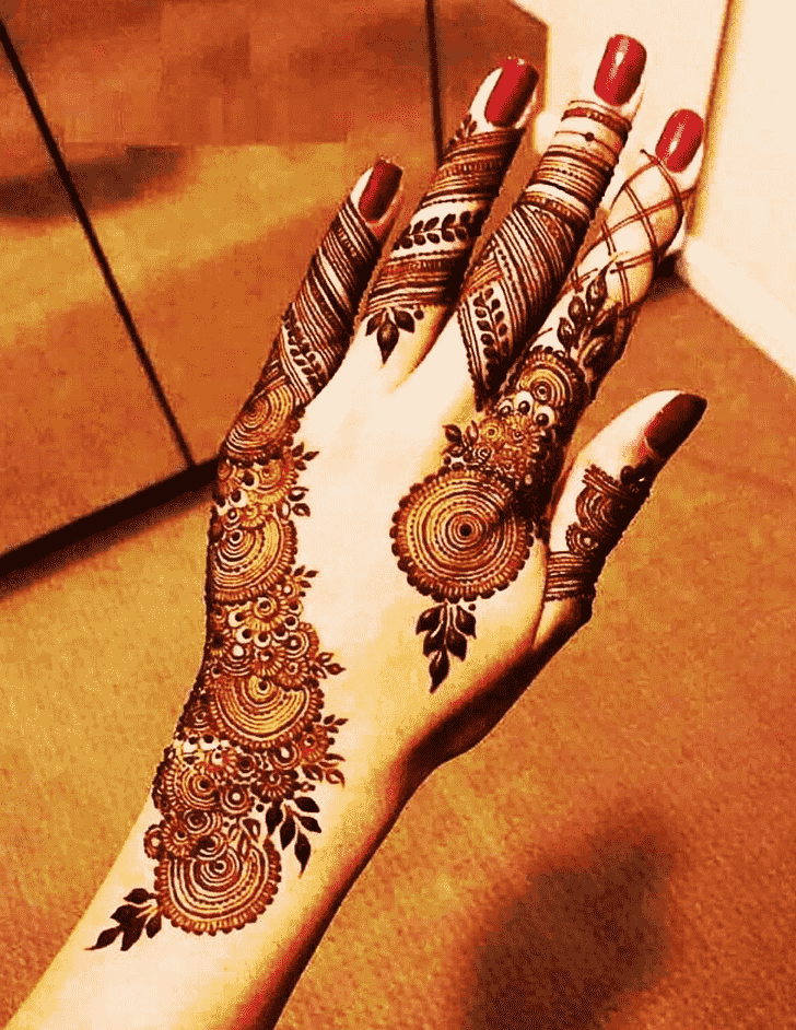 Good Looking Udaipur Henna Design