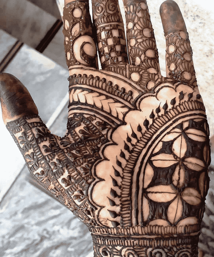 Gorgeous Udaipur Henna Design