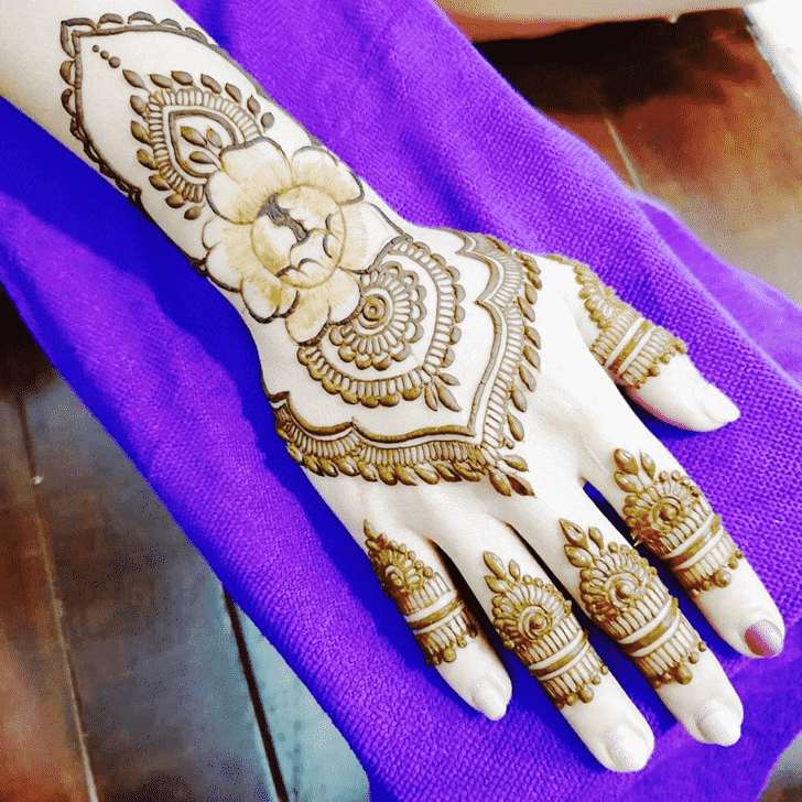 Marvelous Udaipur Henna Design