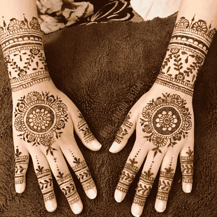 Stunning Udaipur Henna Design