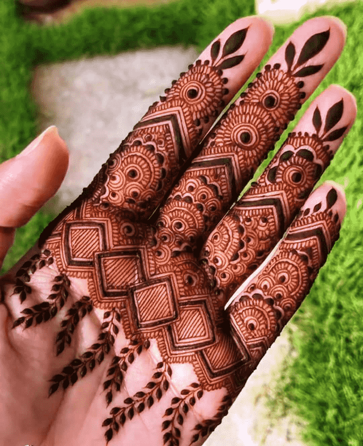 Delicate Unique Henna Design
