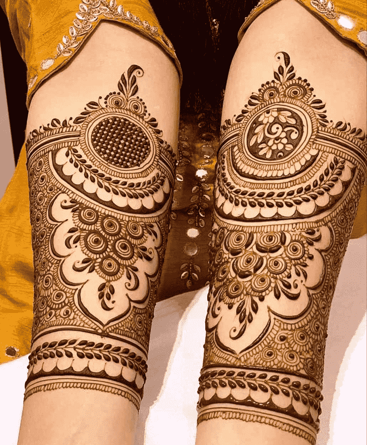 Enticing Unique Henna Design