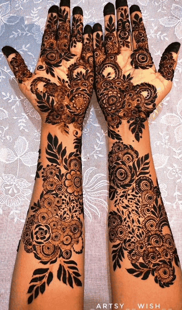 Nice Unique Henna Design