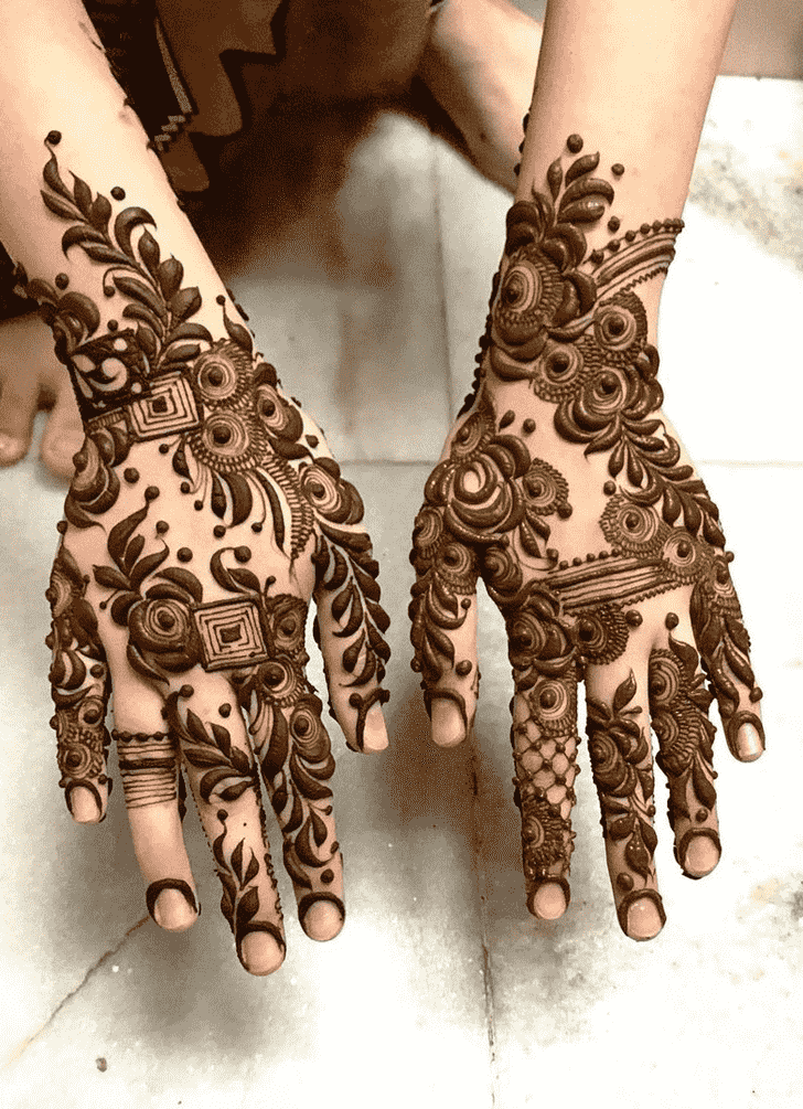 Ravishing Unique Henna Design