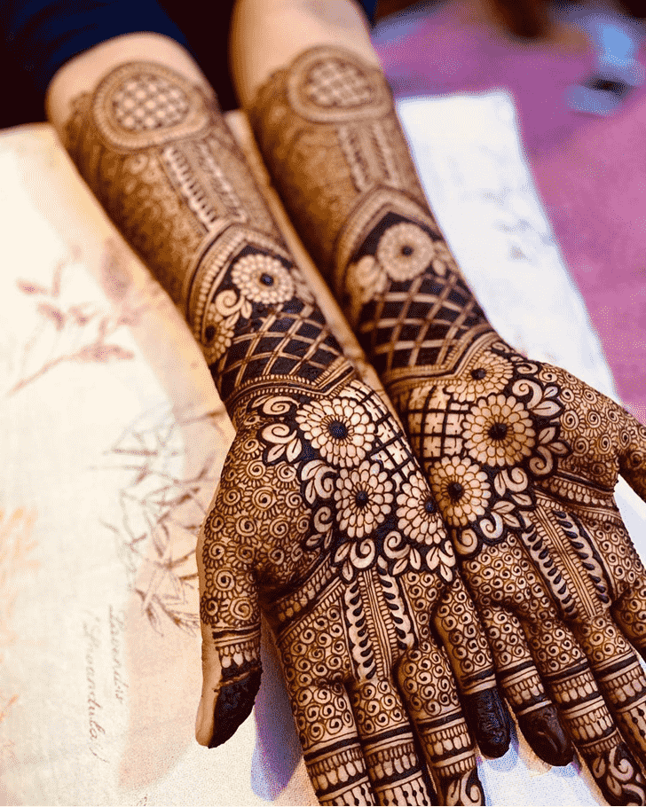 Stunning Unique Henna Design