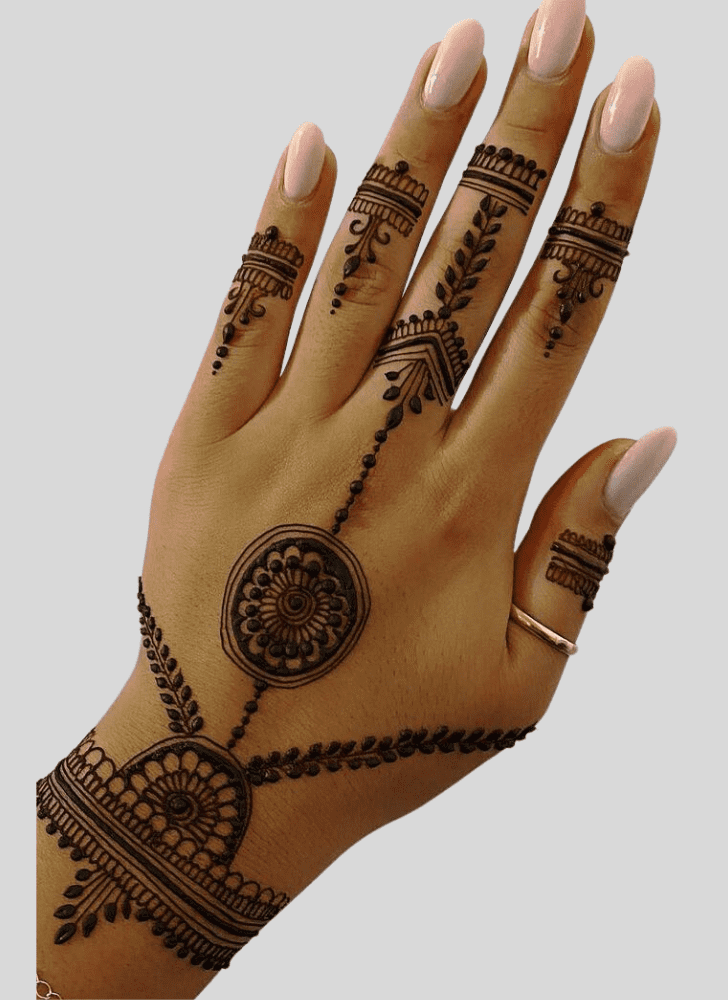 Adorable United Arab Emirates Henna Design