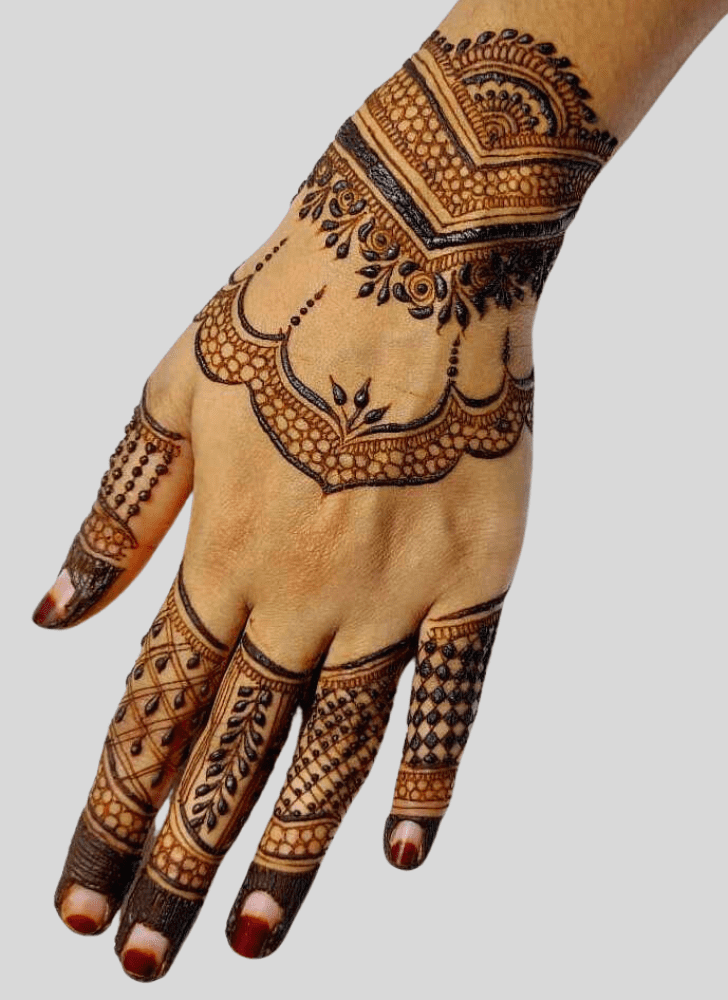 Appealing United Arab Emirates Henna Design
