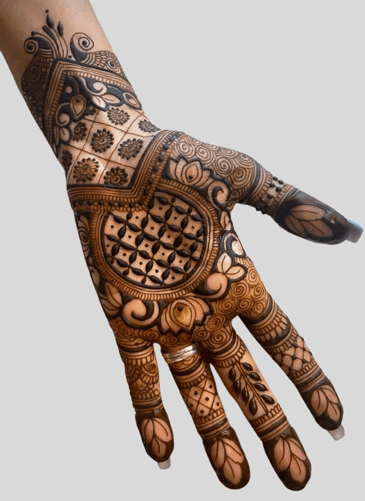 Elegant United Arab Emirates Henna Design