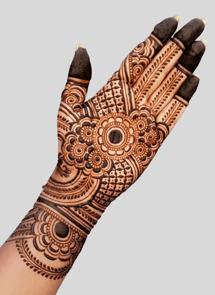Exquisite United Arab Emirates Henna Design