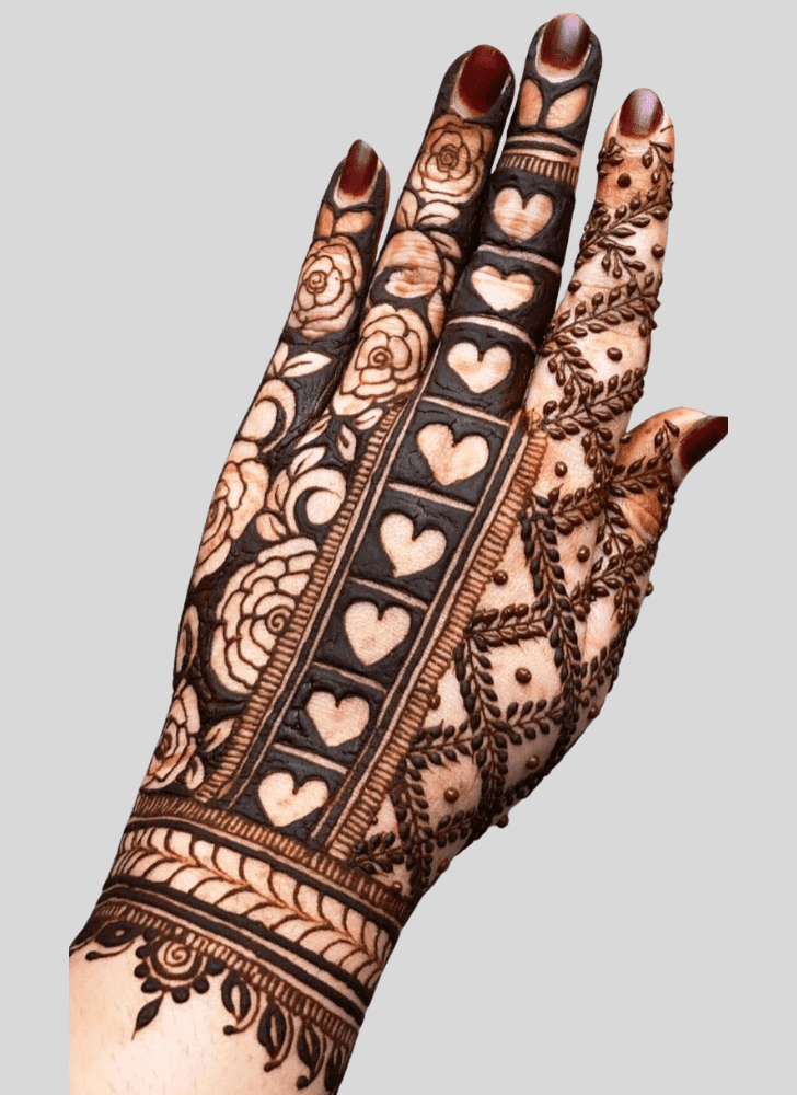 Fair United Arab Emirates Henna Design